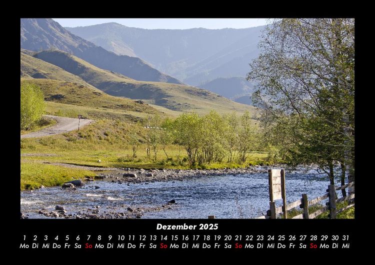 Produktbild: Berge 2025 Fotokalender DIN A3
