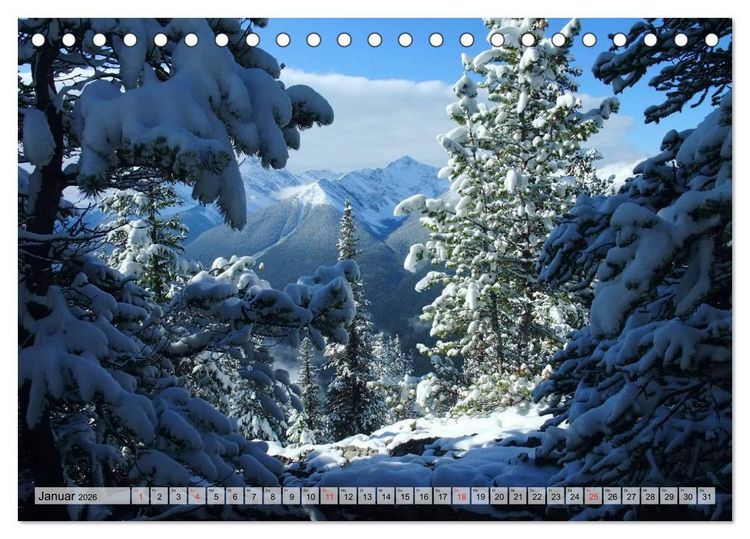 Produktbild: Alaska und Kanada (Tischkalender 2026 DIN A5 quer), CALVENDO Monatskalender