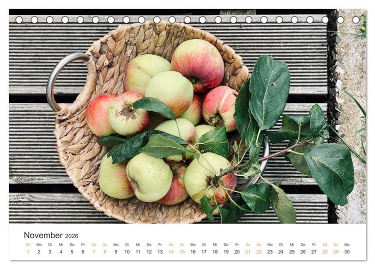 Produktbild: K&uuml;chenkalender - lecker durch dieses Jahr (Tischkalender 2026 DIN A5 quer), CALVENDO Monatskalender