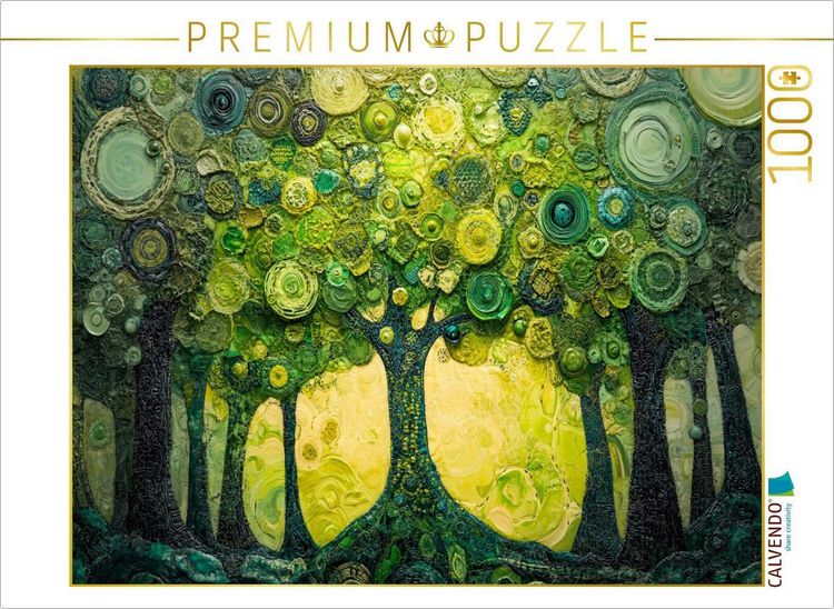 Produktbild: CALVENDO Puzzle Sonnentanz im Bl&auml;tterdach | 1000 Teile Lege-Gr&ouml;&szlig;e 64x48cm Foto-Puzzle f&uuml;r gl&uuml;ckliche Stunden