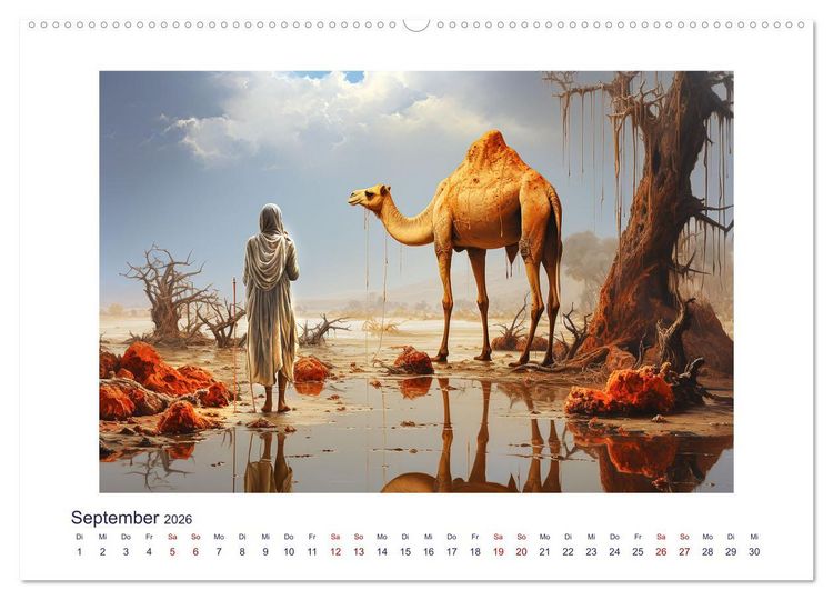 Produktbild: Die Karawane zieht weiter (Wandkalender 2026 DIN A2 quer), CALVENDO Monatskalender