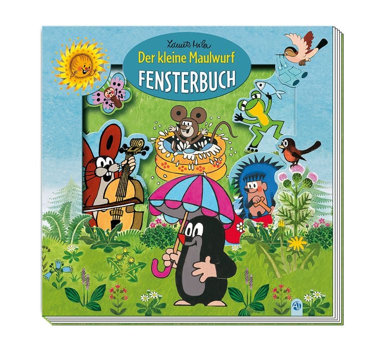 Produktbild: Tr&ouml;tsch Der kleine Maulwurf Fensterbuch