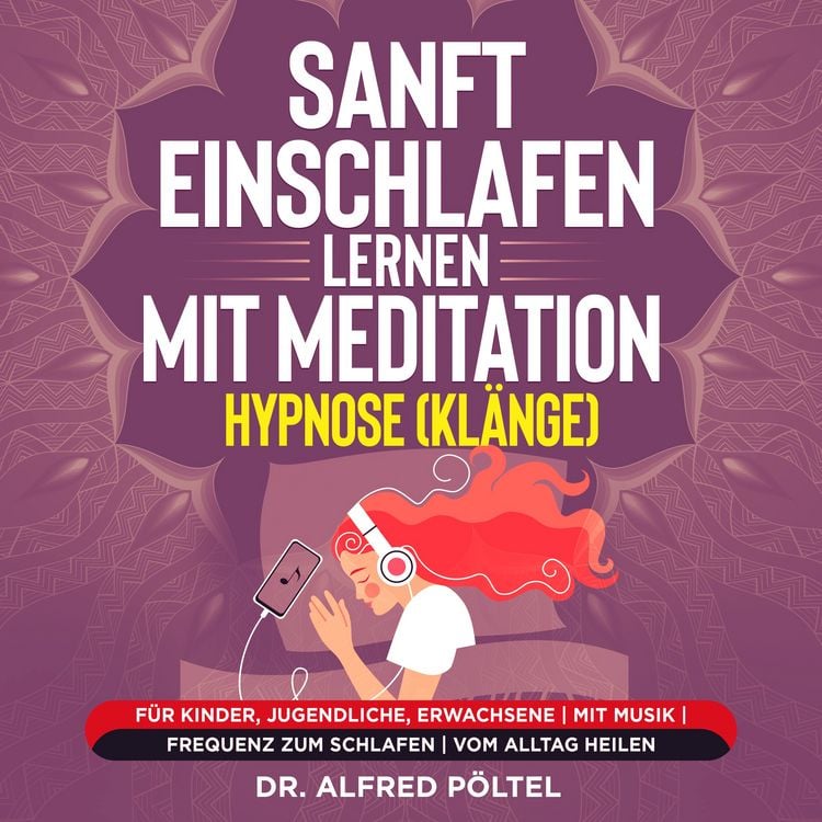 Produktbild: Sanft einschlafen lernen mit Meditation / Hypnose (Kl&auml;nge)