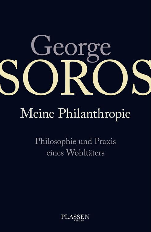 Produktbild: George Soros: Meine Philanthropie