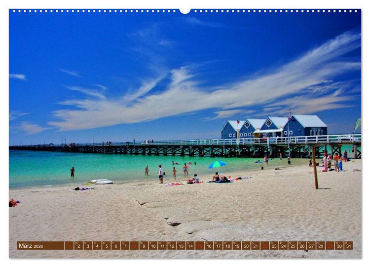 Produktbild: Australien &bull; Impressionen (Wandkalender 2026 DIN A2 quer), CALVENDO Monatskalender