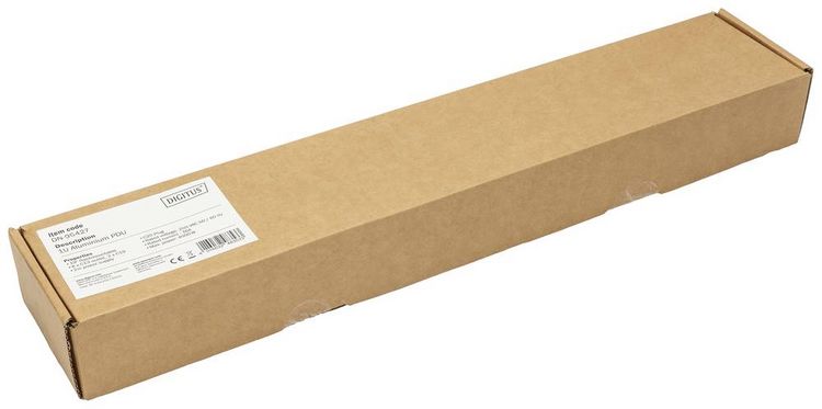 Produktbild: Digitus DN-95427 19 Zoll Netzwerkschrank-Steckdosenleiste 1 HE Kaltger&auml;te-Steckdose C13 10A Geeignet f&uuml;r Schranktiefe: ab 300mm