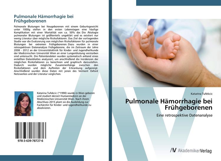 Produktbild: Pulmonale H&auml;morrhagie bei Fr&uuml;hgeborenen