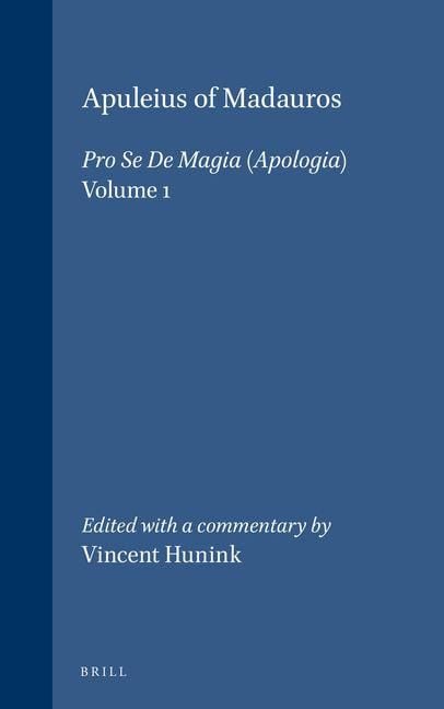 Produktbild: Apuleius of Madauros, Pro Se de Magia (2 Vols.)