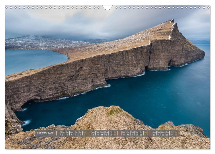 Produktbild: Spectacular beauty - Faroe Islands (Wall Calendar 2026 DIN A3 landscape), CALVENDO 12 Month Wall Calendar