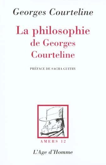 Produktbild: La philosophie de Georges Courteline