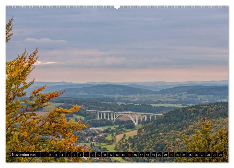 Produktbild: Br&uuml;cken des Landkreises Sonneberg (Wandkalender 2026 DIN A2 quer), CALVENDO Monatskalender
