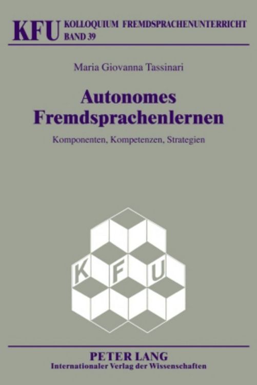 Produktbild: Tassinari, M: Autonomes Fremdsprachenlernen
