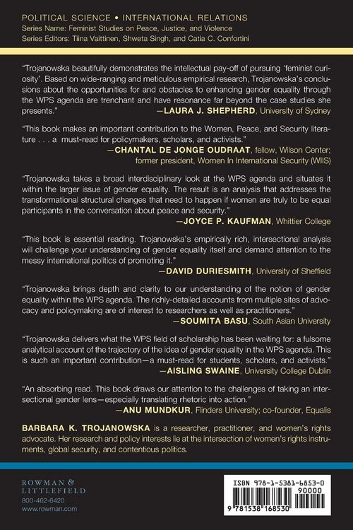 Produktbild: Finding Gender Equality in the Women, Peace, and Security Agenda
