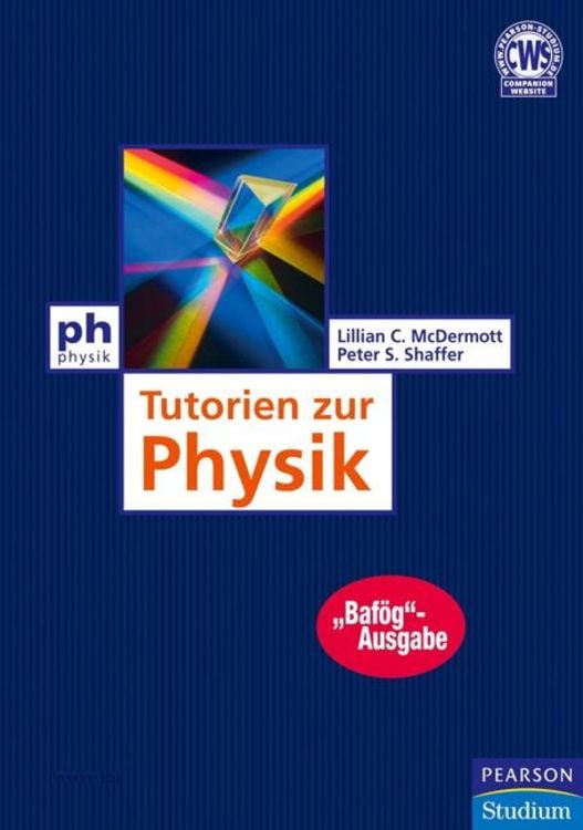 Produktbild: Tutorien zur Physik - Bafög-Ausgabe