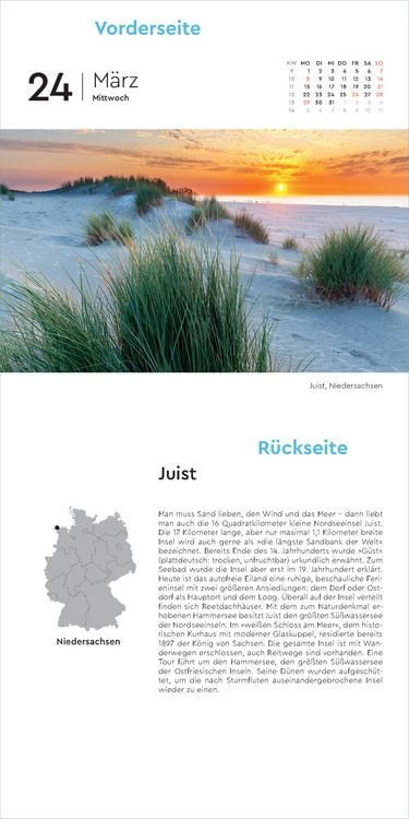 Produktbild: Deutschland - KUNTH 365-Tage-Abrei&szlig;kalender 2027