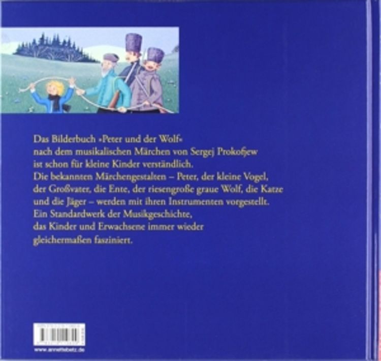 Produktbild: Peter und der Wolf (mit CD) (Das musikalische Bilderbuch mit CD und zum Streamen)