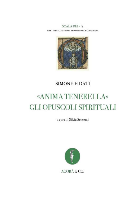 Produktbild: 'Anima tenerella'. Gli opuscoli spirituali. Ediz. italiana e latina