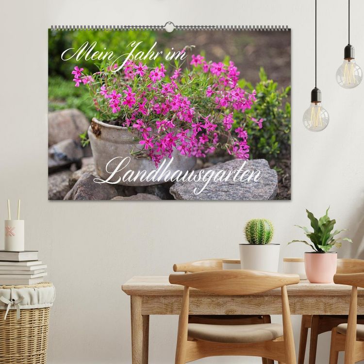 Produktbild: Mein Jahr im Landhausgarten (Wandkalender 2026 DIN A2 quer), CALVENDO Monatskalender