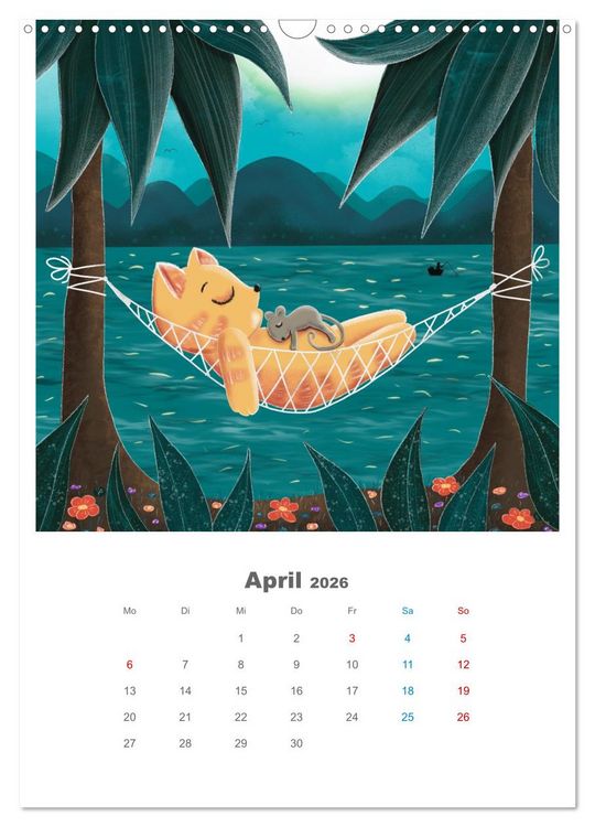Produktbild: LEOPOLD DER DRITTE - Ein Kater mit ganz viel Charme (Wandkalender 2026 DIN A3 hoch), CALVENDO Monatskalender
