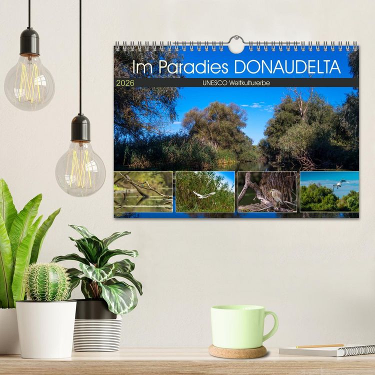 Produktbild: Das Paradies Donaudelta (Wandkalender 2026 DIN A4 quer), CALVENDO Monatskalender