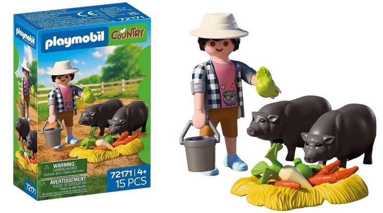 Produktbild: Landwirt mit H&auml;ngebauchschwein