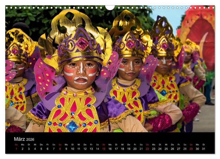 Produktbild: Philippinen - Natur und Fiesta (Wandkalender 2026 DIN A3 quer), CALVENDO Monatskalender