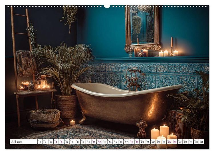Produktbild: Zwischen Schaum und Stille (hochwertiger Premium Wandkalender 2026 DIN A2 quer), Kunstdruck in Hochglanz