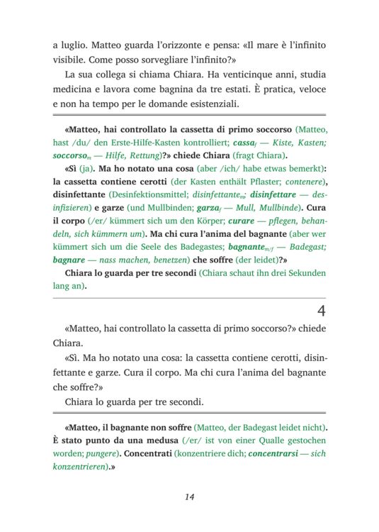 Produktbild: Italienisch lernen mit lustigen Kurzgeschichten (A2) - Bagnino per vocazione (+ Audio-CD)