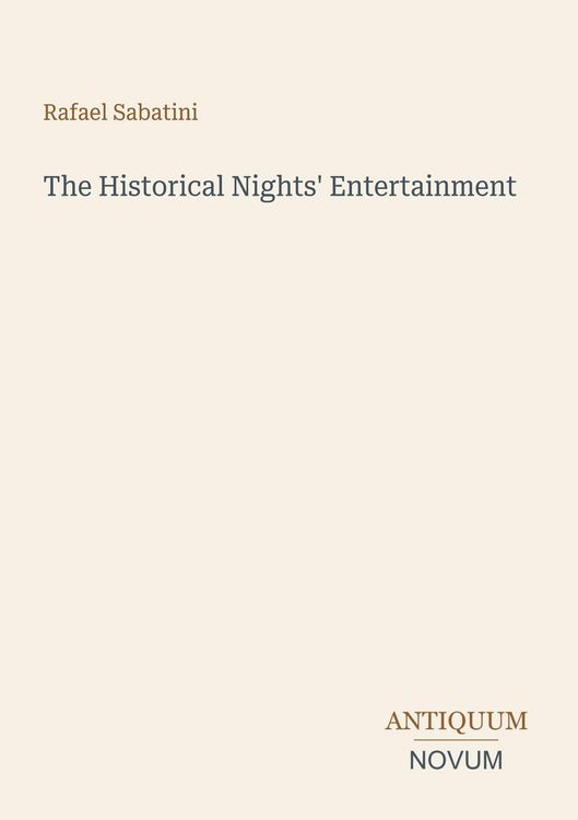 Produktbild: The Historical Nights' Entertainment