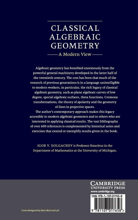 Produktbild: Classical Algebraic Geometry