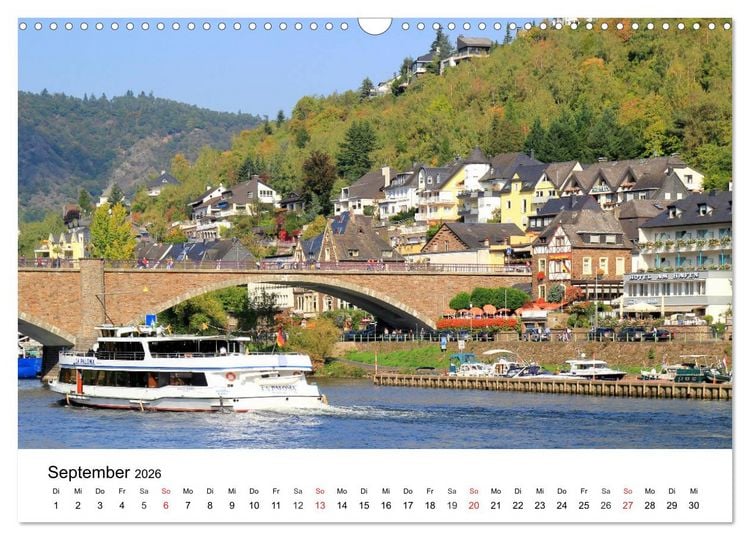 Produktbild: Cochem - Eine Perle an der Mosel (Wandkalender 2026 DIN A3 quer), CALVENDO Monatskalender