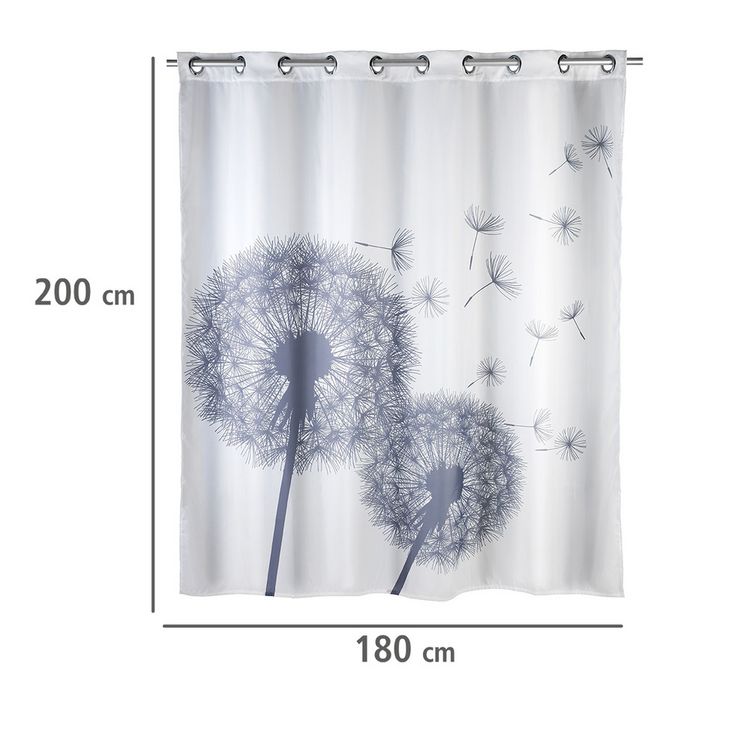 Produktbild: Anti-Schimmel Duschvorhang Mod. Astera Flex, aus 100 % Polyester