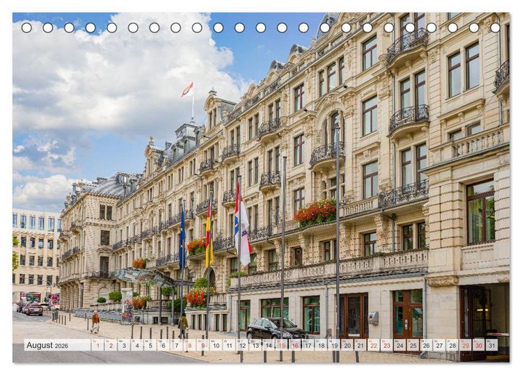 Produktbild: Wiesbaden Impressionen (Tischkalender 2026 DIN A5 quer), CALVENDO Monatskalender