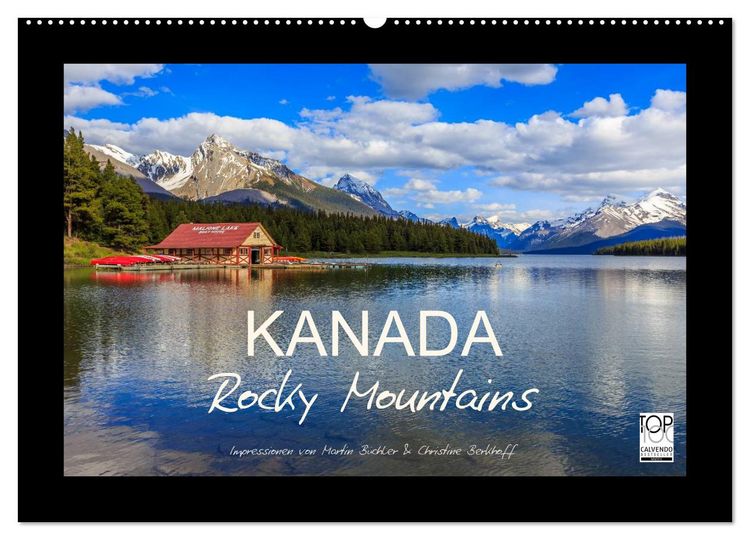 Produktbild: KANADA - Rocky Mountains (Wandkalender 2026 DIN A2 quer), CALVENDO Monatskalender