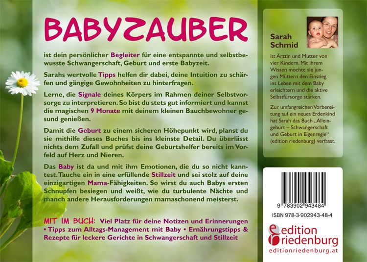 Produktbild: Babyzauber - Dein pers&ouml;nlicher Begleiter f&uuml;r eine entspannte Schwangerschaft, Geburt und erste Babyzeit