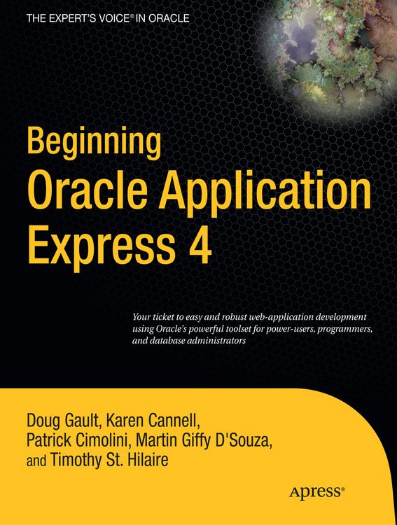 Produktbild: Beginning Oracle Application Express 4