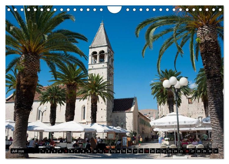 Produktbild: Kroatien (Wandkalender 2026 DIN A4 quer), CALVENDO Monatskalender
