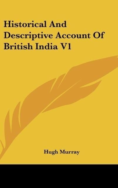Produktbild: Murray, H: Historical And Descriptive Account Of British Ind