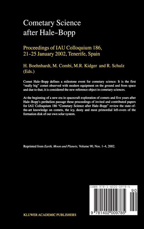 Produktbild: Cometary Science after Hale-Bopp
