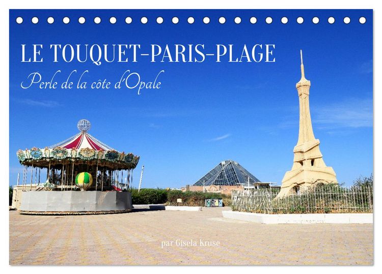 Produktbild: Le Touquet-Paris-Plage - Perle de la c&ocirc;te d'Opale (Calendrier de bureau 2026 DIN A5 vertical), CALVENDO calendrier mensuel