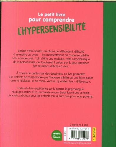 Produktbild: Le petit livre pour comprendre l'hypersensibilit&eacute;