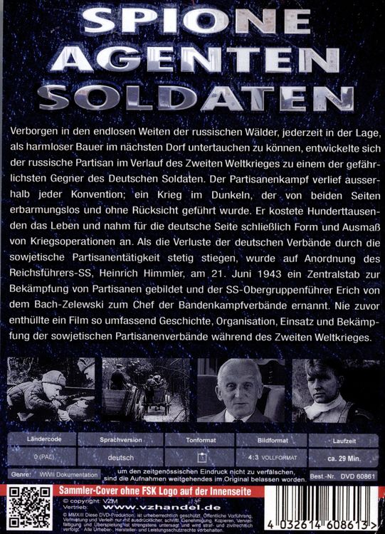 Produktbild: Spione, Agenten, Soldaten - Folge 12: Die Geschichte der sowjetischen Partisanen