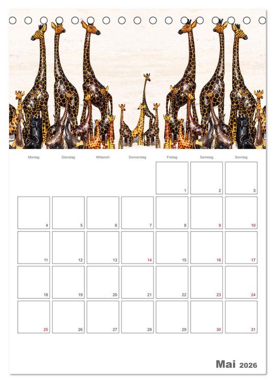 Produktbild: Sansibar - Reiseplaner (Tischkalender 2026 DIN A5 hoch), CALVENDO Monatskalender