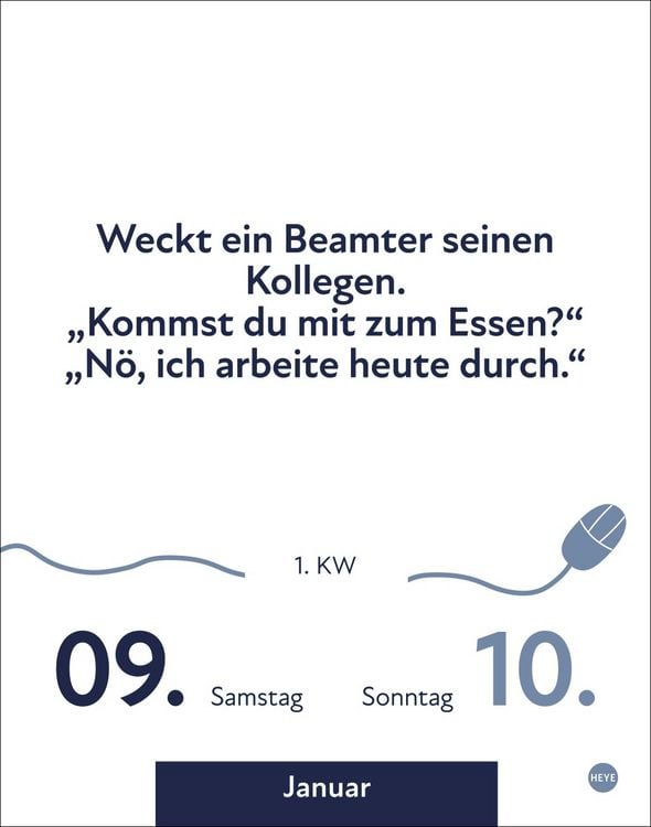 Produktbild: Die besten Spr&uuml;che f&uuml;r lange B&uuml;rotage Tagesabrei&szlig;kalender 2027