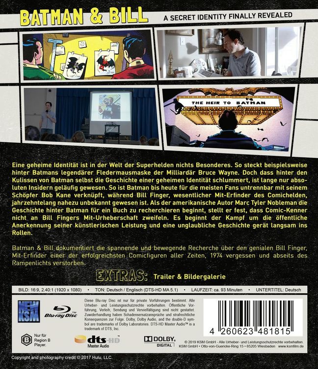 Produktbild: Batman & Bill