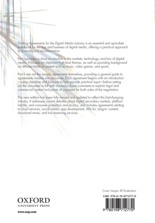 Produktbild: Drafting Agreements for the Digital Media Industry