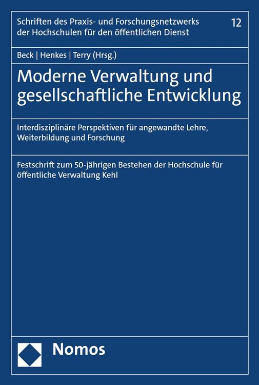 Produktbild: Moderne Verwaltung und gesellschaftliche Entwicklung