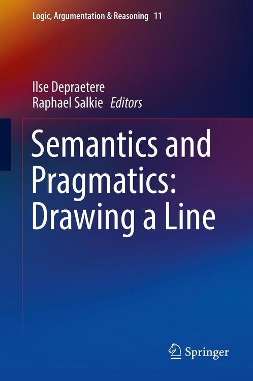 Produktbild: Semantics and Pragmatics: Drawing a Line