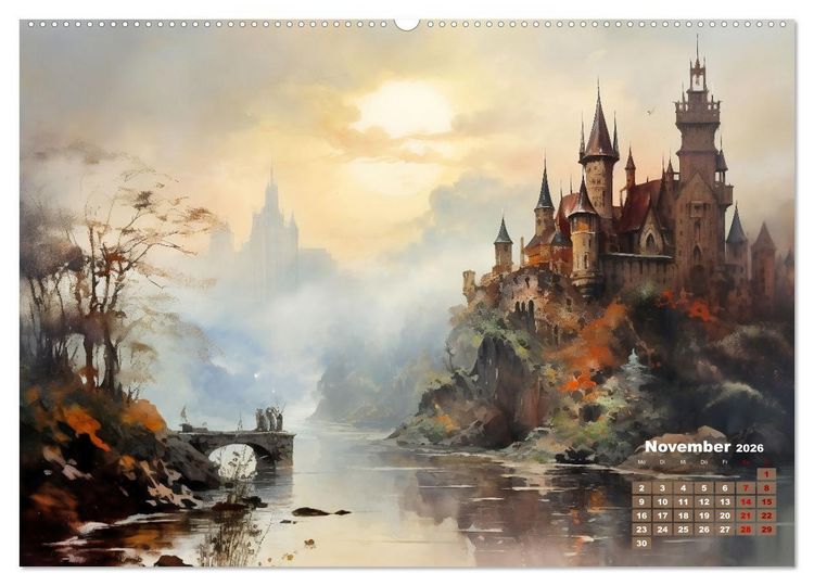 Produktbild: Nah am Wasser gebaut (hochwertiger Premium Wandkalender 2026 DIN A2 quer), Kunstdruck in Hochglanz