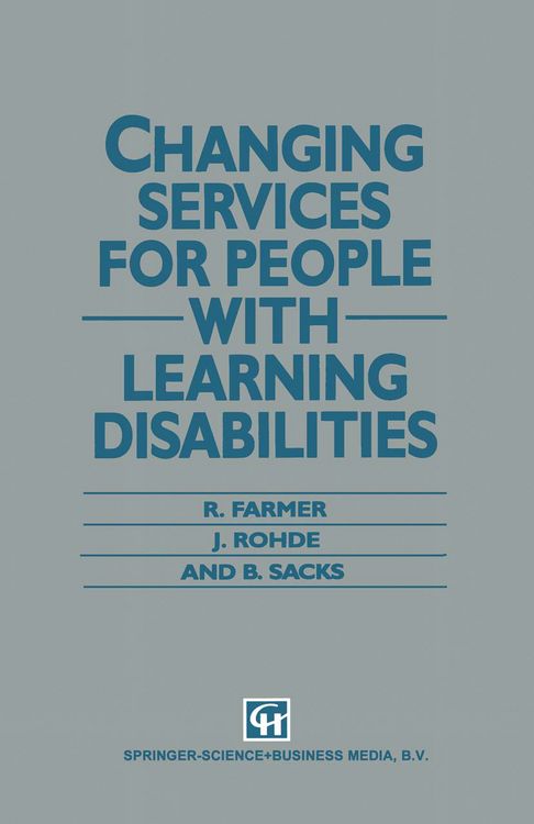 Produktbild: Changing Services for People with Learning Disabilities